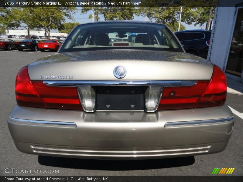 Arizona Beige Metallic / Medium Parchment 2005 Mercury Grand Marquis LS