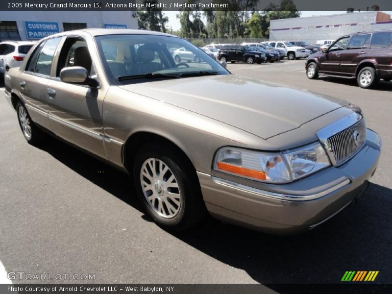 Arizona Beige Metallic / Medium Parchment 2005 Mercury Grand Marquis LS