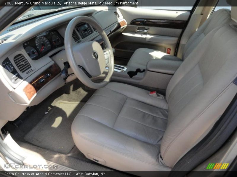 Arizona Beige Metallic / Medium Parchment 2005 Mercury Grand Marquis LS