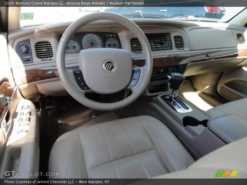 Arizona Beige Metallic / Medium Parchment 2005 Mercury Grand Marquis LS