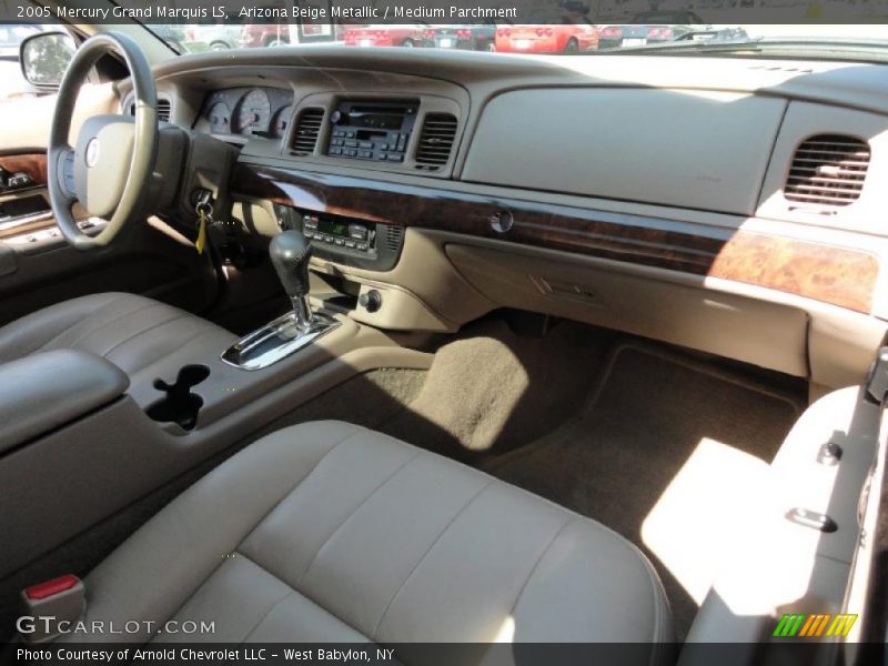 Arizona Beige Metallic / Medium Parchment 2005 Mercury Grand Marquis LS