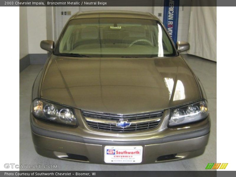 Bronzemist Metallic / Neutral Beige 2003 Chevrolet Impala