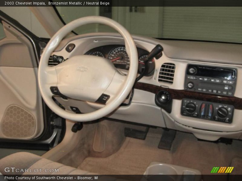 Bronzemist Metallic / Neutral Beige 2003 Chevrolet Impala
