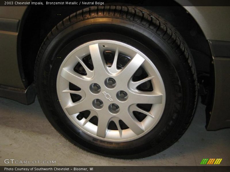 Bronzemist Metallic / Neutral Beige 2003 Chevrolet Impala