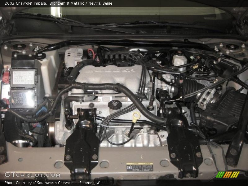 Bronzemist Metallic / Neutral Beige 2003 Chevrolet Impala