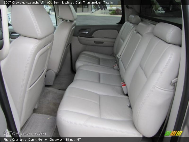Summit White / Dark Titanium/Light Titanium 2007 Chevrolet Avalanche LT 4WD