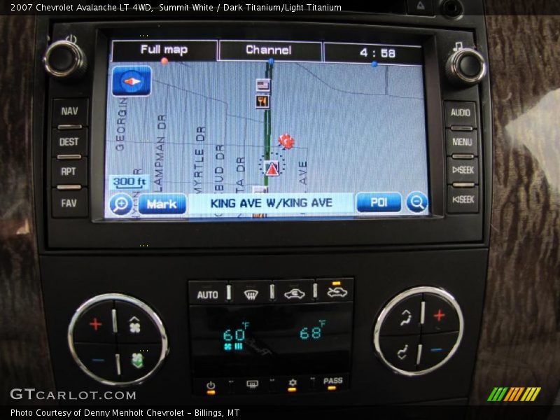 Summit White / Dark Titanium/Light Titanium 2007 Chevrolet Avalanche LT 4WD
