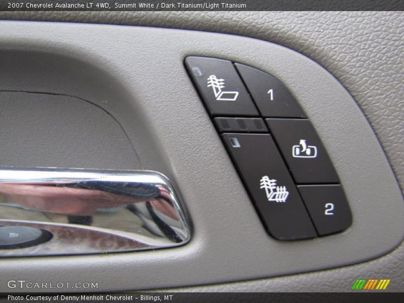 Summit White / Dark Titanium/Light Titanium 2007 Chevrolet Avalanche LT 4WD