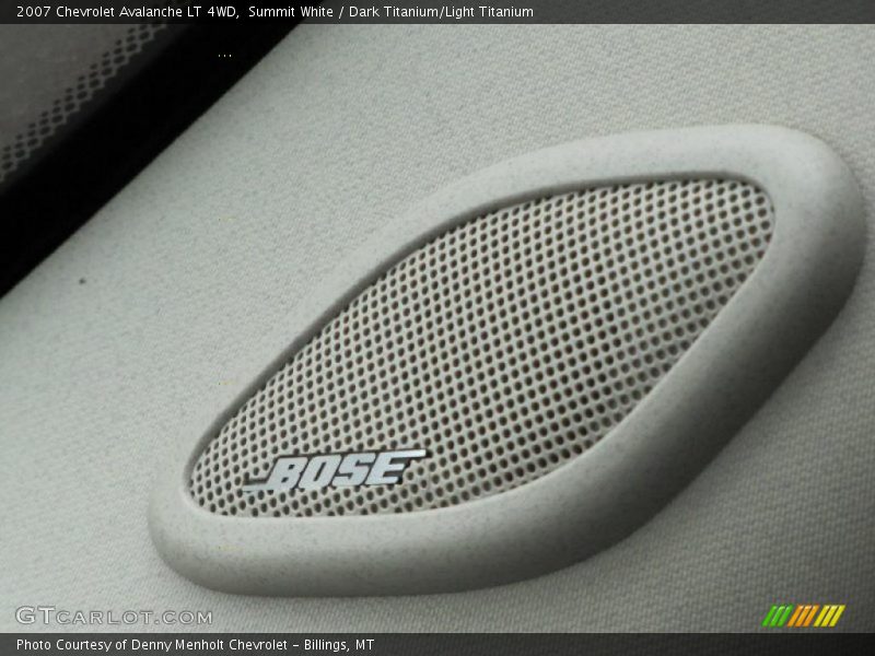 Summit White / Dark Titanium/Light Titanium 2007 Chevrolet Avalanche LT 4WD