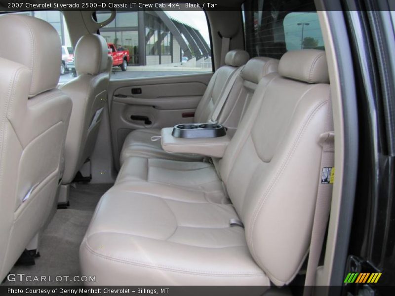 Black / Tan 2007 Chevrolet Silverado 2500HD Classic LT Crew Cab 4x4