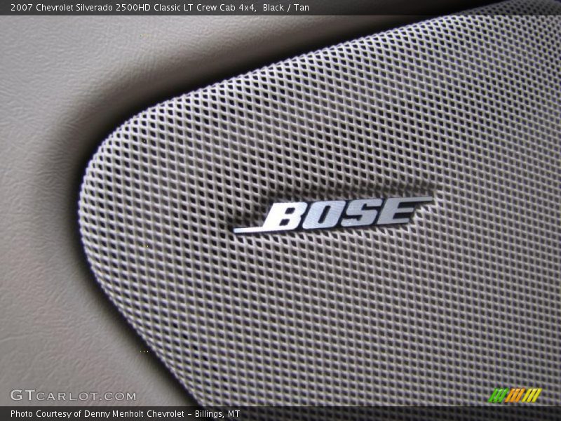 Black / Tan 2007 Chevrolet Silverado 2500HD Classic LT Crew Cab 4x4