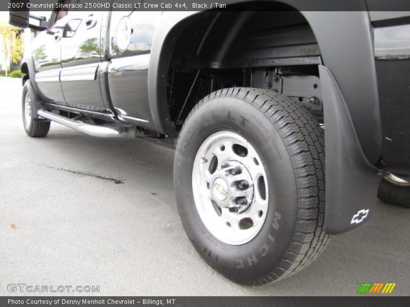 Black / Tan 2007 Chevrolet Silverado 2500HD Classic LT Crew Cab 4x4