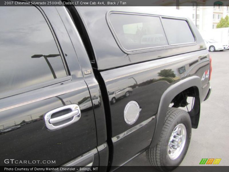 Black / Tan 2007 Chevrolet Silverado 2500HD Classic LT Crew Cab 4x4