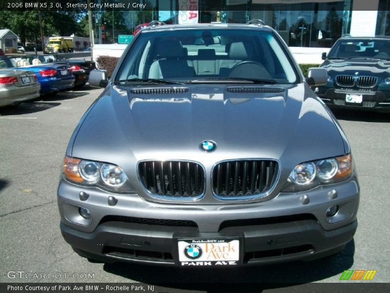 Sterling Grey Metallic / Grey 2006 BMW X5 3.0i