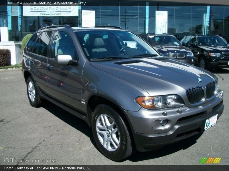 Sterling Grey Metallic / Grey 2006 BMW X5 3.0i