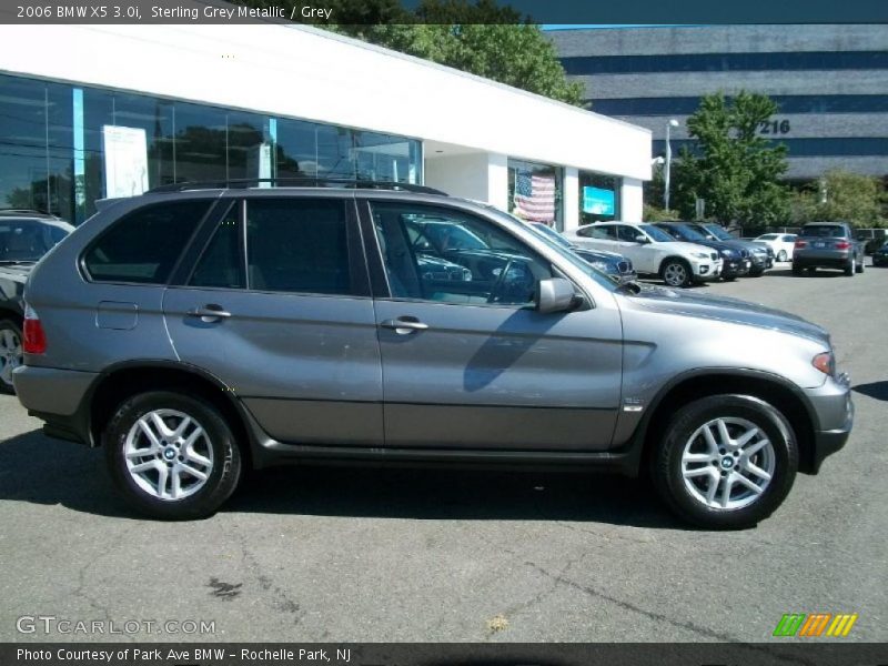 Sterling Grey Metallic / Grey 2006 BMW X5 3.0i