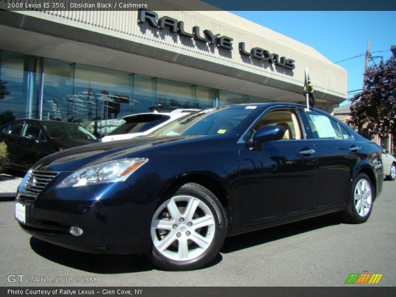 Obsidian Black / Cashmere 2008 Lexus ES 350