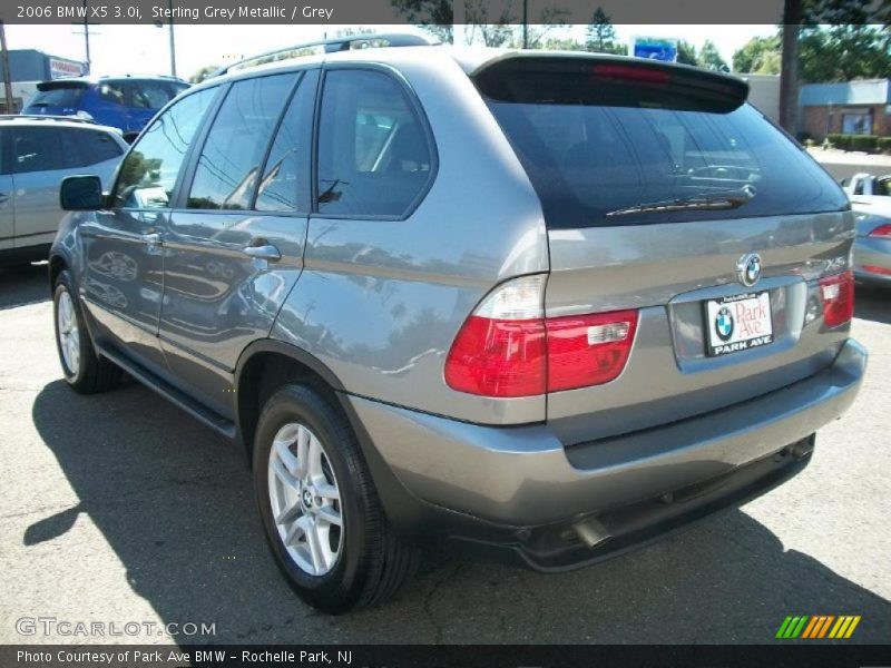 Sterling Grey Metallic / Grey 2006 BMW X5 3.0i