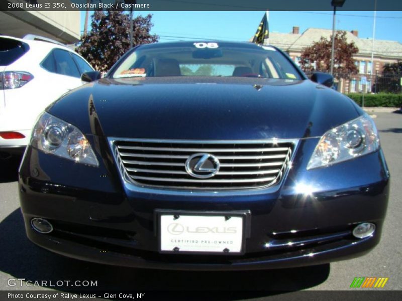 Obsidian Black / Cashmere 2008 Lexus ES 350