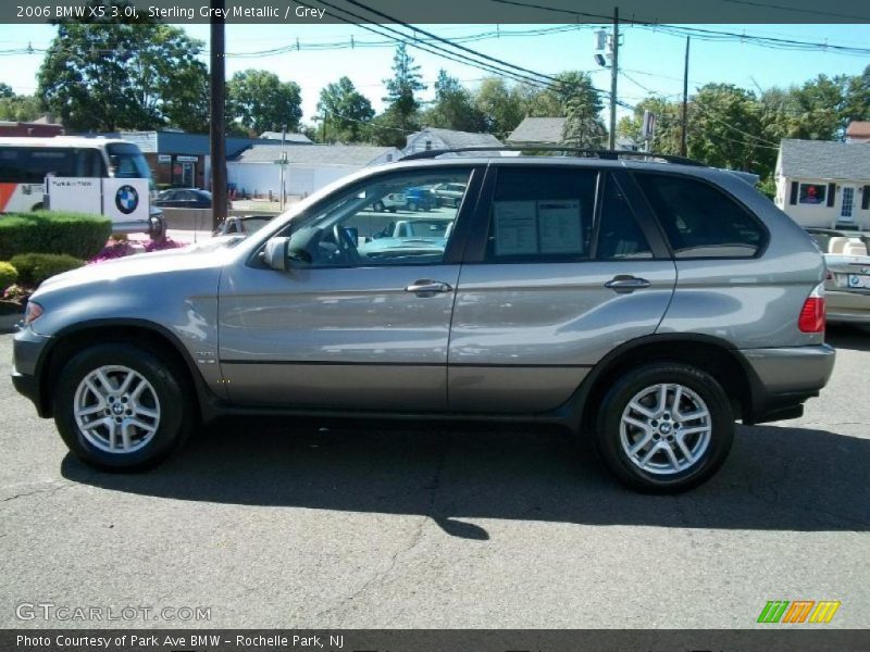 Sterling Grey Metallic / Grey 2006 BMW X5 3.0i