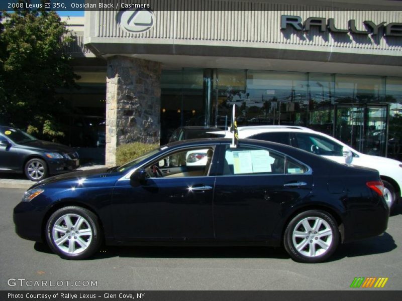 Obsidian Black / Cashmere 2008 Lexus ES 350