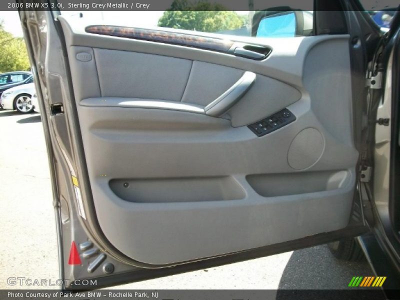 Sterling Grey Metallic / Grey 2006 BMW X5 3.0i