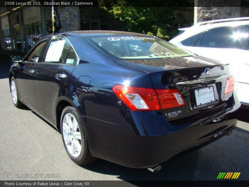 Obsidian Black / Cashmere 2008 Lexus ES 350