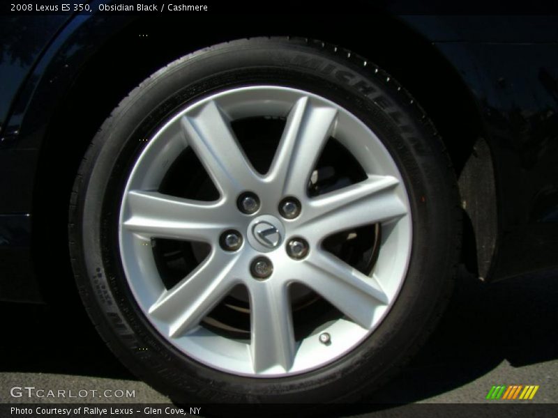 Obsidian Black / Cashmere 2008 Lexus ES 350