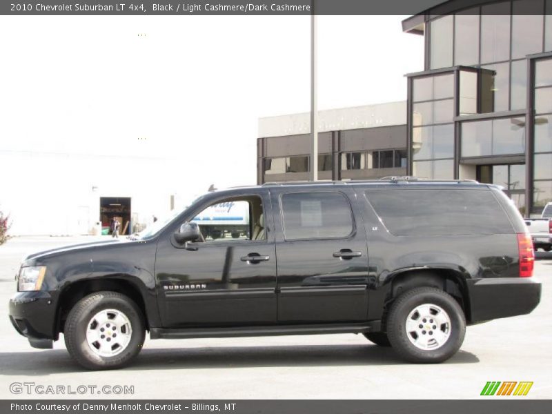 Black / Light Cashmere/Dark Cashmere 2010 Chevrolet Suburban LT 4x4