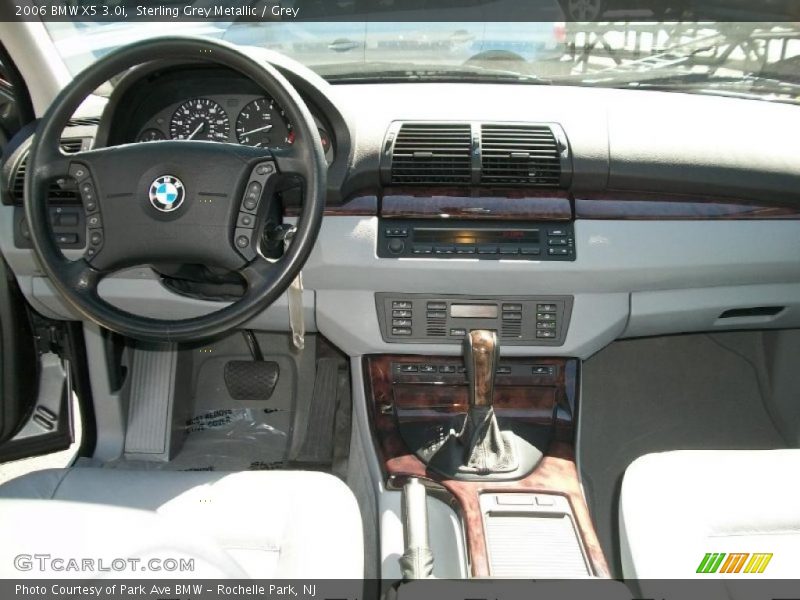 Sterling Grey Metallic / Grey 2006 BMW X5 3.0i