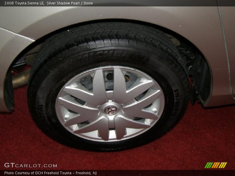 Silver Shadow Pearl / Stone 2008 Toyota Sienna LE