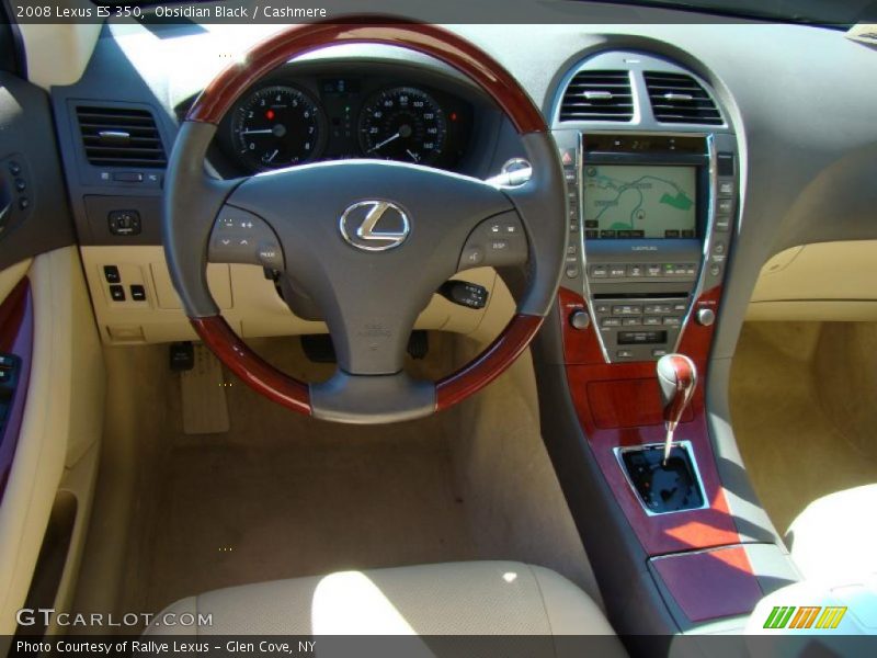 Obsidian Black / Cashmere 2008 Lexus ES 350