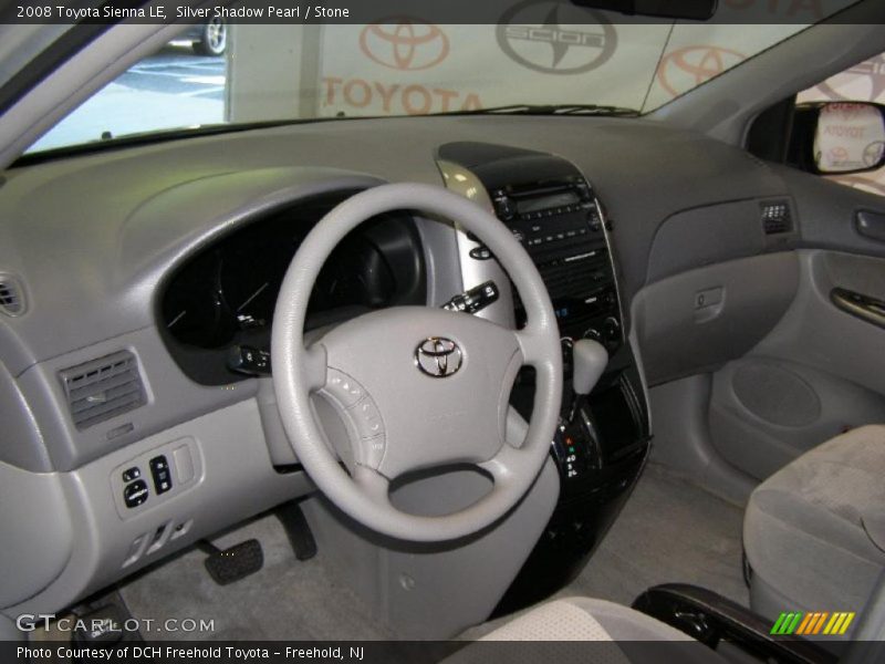 Silver Shadow Pearl / Stone 2008 Toyota Sienna LE