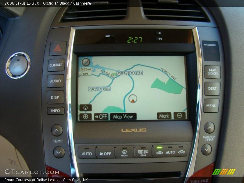 Obsidian Black / Cashmere 2008 Lexus ES 350