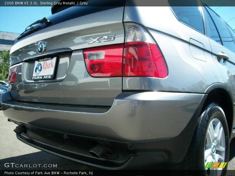 Sterling Grey Metallic / Grey 2006 BMW X5 3.0i
