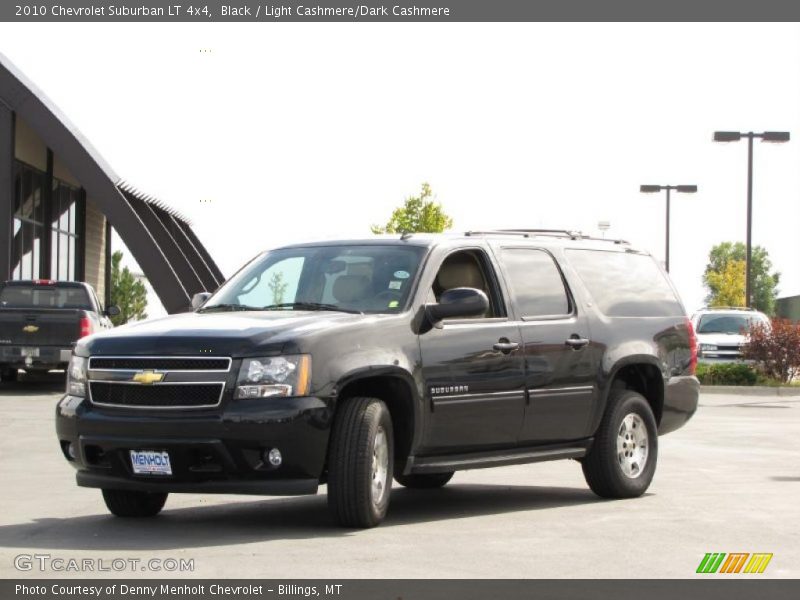 Black / Light Cashmere/Dark Cashmere 2010 Chevrolet Suburban LT 4x4