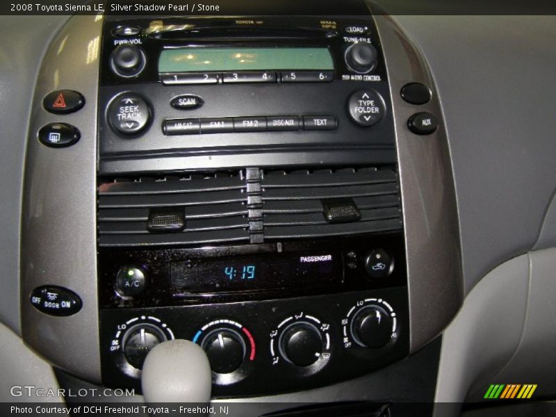 Silver Shadow Pearl / Stone 2008 Toyota Sienna LE