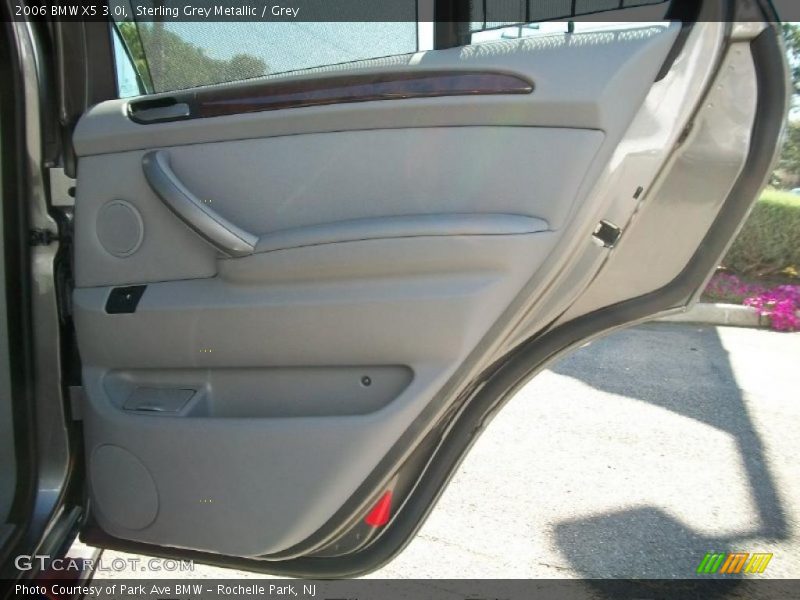 Sterling Grey Metallic / Grey 2006 BMW X5 3.0i