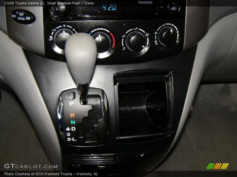 Silver Shadow Pearl / Stone 2008 Toyota Sienna LE