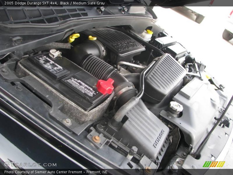 Black / Medium Slate Gray 2005 Dodge Durango SXT 4x4