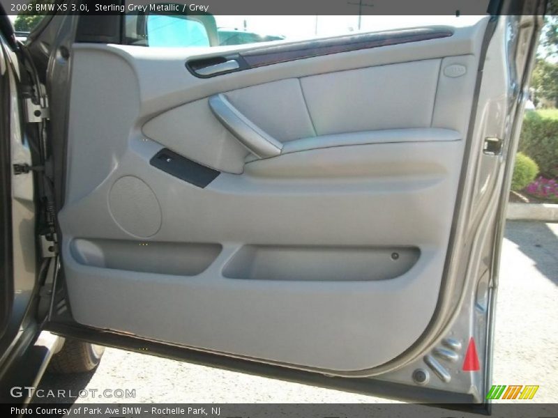 Sterling Grey Metallic / Grey 2006 BMW X5 3.0i