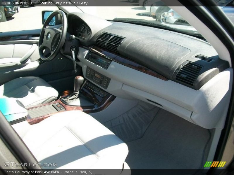 Sterling Grey Metallic / Grey 2006 BMW X5 3.0i