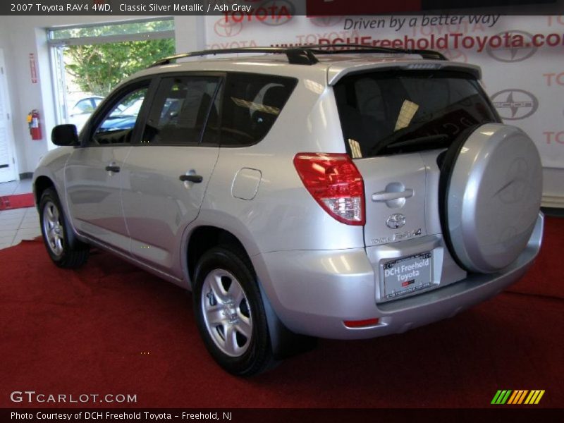 Classic Silver Metallic / Ash Gray 2007 Toyota RAV4 4WD