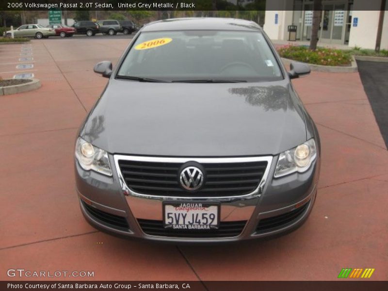 United Grey Metallic / Black 2006 Volkswagen Passat 2.0T Sedan