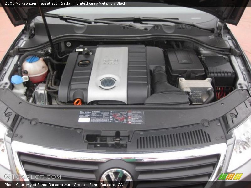 United Grey Metallic / Black 2006 Volkswagen Passat 2.0T Sedan
