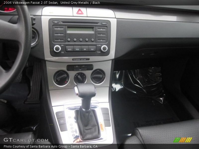 United Grey Metallic / Black 2006 Volkswagen Passat 2.0T Sedan