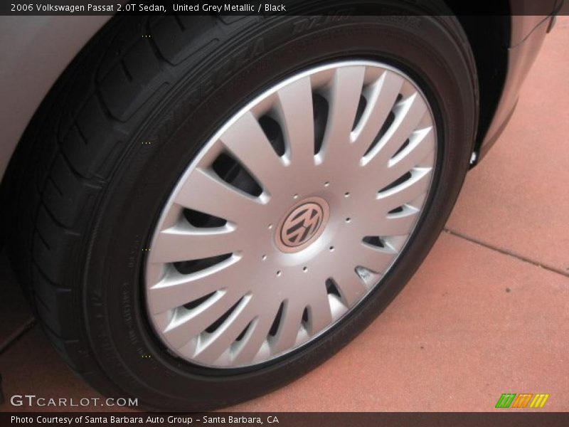 United Grey Metallic / Black 2006 Volkswagen Passat 2.0T Sedan