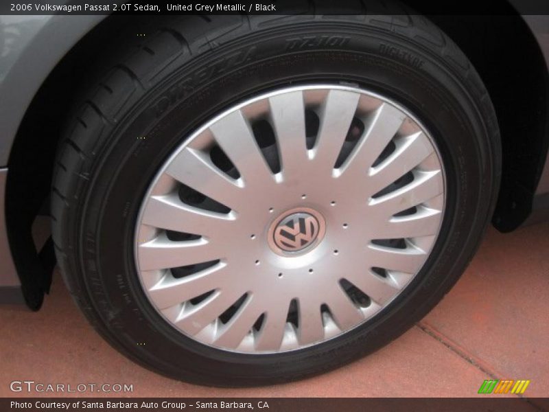 United Grey Metallic / Black 2006 Volkswagen Passat 2.0T Sedan