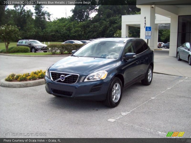 Barents Blue Metallic / Sandstone Beige 2011 Volvo XC60 3.2