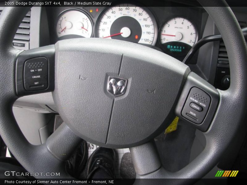 Black / Medium Slate Gray 2005 Dodge Durango SXT 4x4